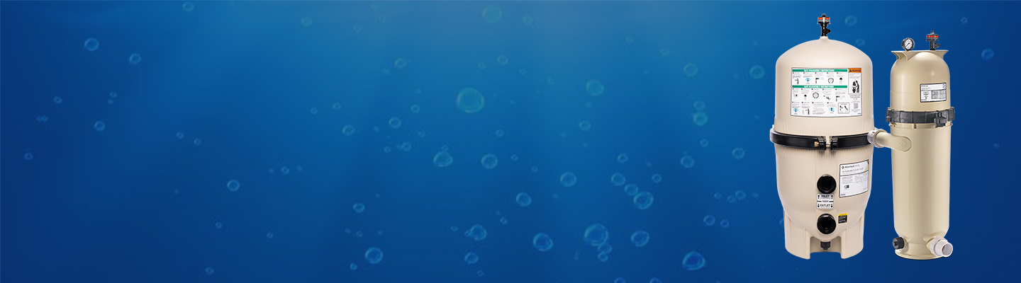 Water with an Clean and Clear Filters on the right hand side.